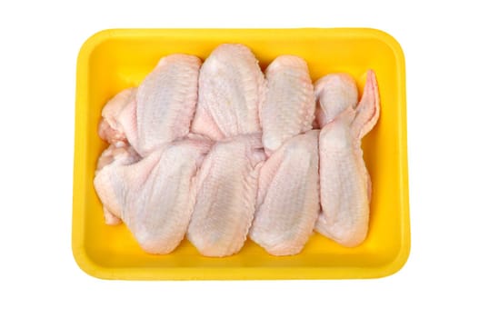raw chicken wings