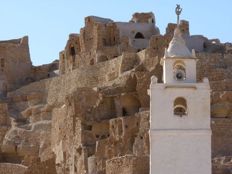 a mountain village in Tunisia