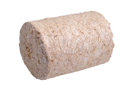 Sawdust briquette