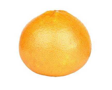 ripe grapefruit isolated on a white background