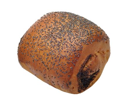 Sweet poppy seed bun