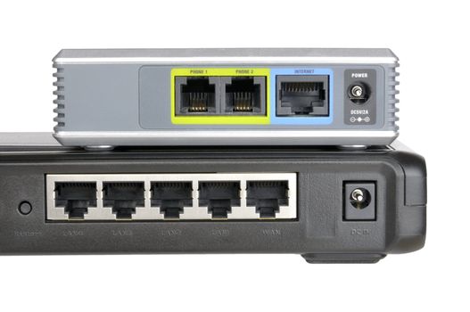 router and internet phone adapter