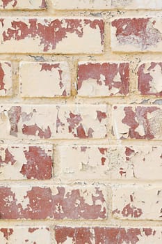 Photo of an old wall with red bricks, good as a background