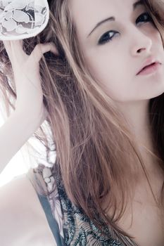 High talented fashion girl with great looks