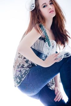 High talented fashion girl with great looks