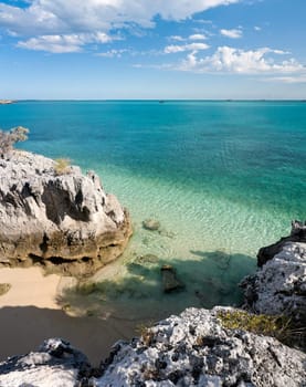 Scenic seascape overlooking the Indian Ocean at Andavadoaka, Madagascar