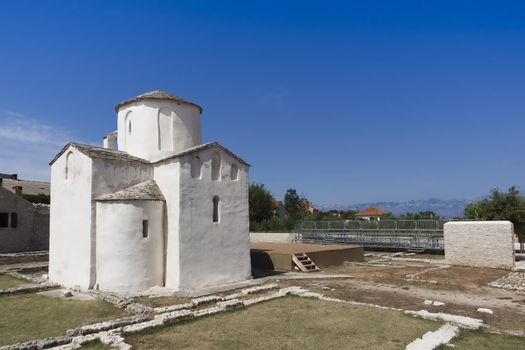 it is said, this is smallest cathedral in the world - Croatia, Nin