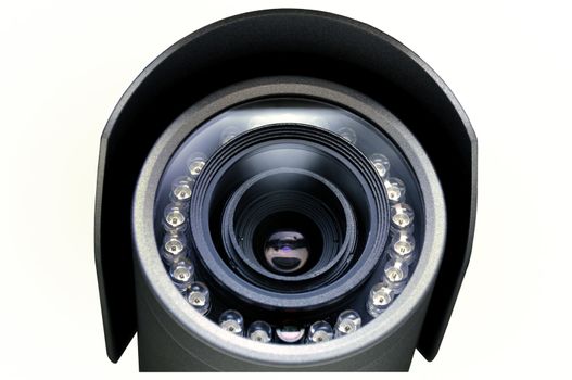 A surveillance camera for monitoring and protection of various objects.
