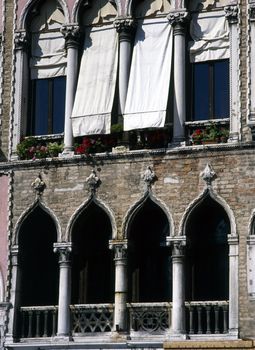 Windows in Venice