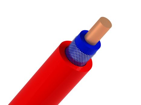 High resolution image. Power Plug - close up on power cord.