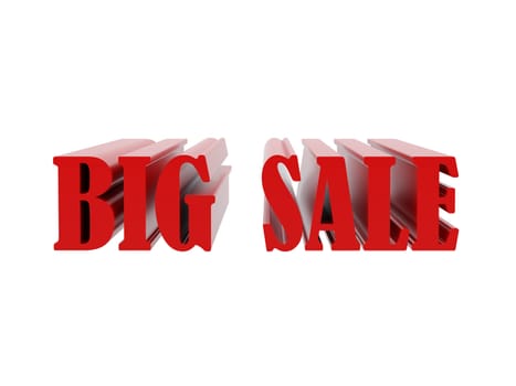 High resolution image red symbol. 3d illustration over  white backgrounds.