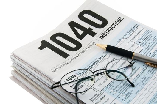 Instructions and form for tax returns preparation