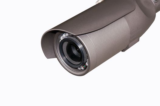 A surveillance camera for monitoring and protection of various objects.