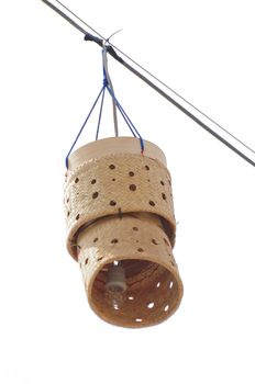 hanging Street  lamp  in traditional Thai style