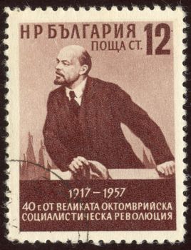 Vladimir Ilyich Lenin was a Russian revolutionary, Bolshevik leader, communist politician, principal leader of the October Revolution and the first head of the Soviet Union.