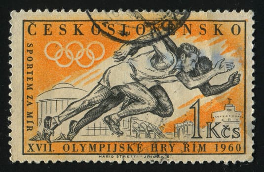 CZECHOSLOVAKIA - CIRCA 1960:  Olympic Games, Rome, circa 1960.