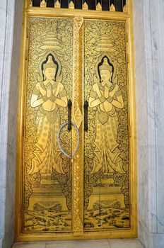 window in Traditional Thai style