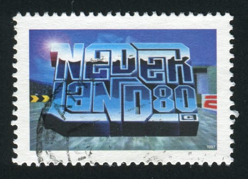 NETHERLANDS - CIRCA 1997: Stamp of the Netherlands with an inscription, circa 1997.