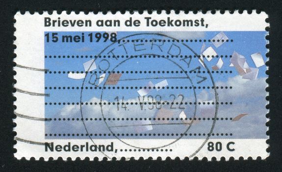 NETHERLANDS - CIRCA 1998: Letter Writing Day, circa 1998.