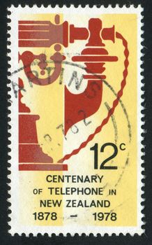 NEW ZEALAND - CIRCA 1978: Old Telephone, circa 1978.