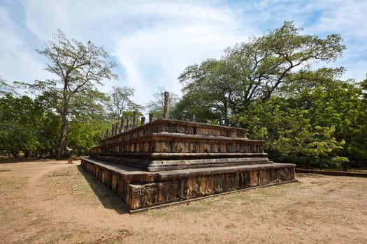 Ancient  ruins. Pollonaruwa, Sri Lanka