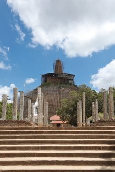 Abhayagiri Dagoba, Anuradhapura, Sri Lanka