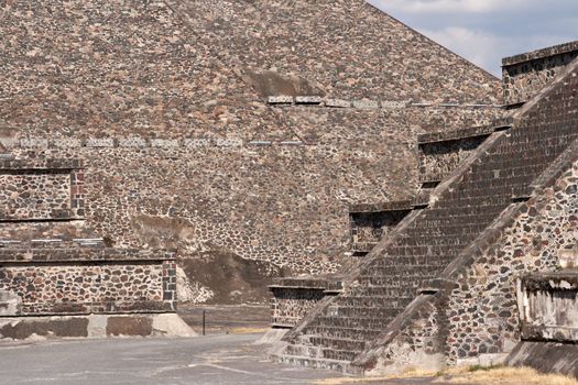 Teotihuacan Pyramids. Mexico.