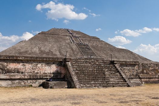 Pyramid of the Sun. Teotihuacan, Mexico