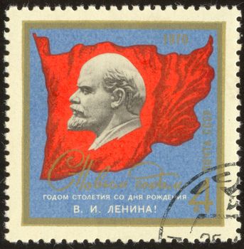 Vladimir Ilyich Lenin was a Russian revolutionary, Bolshevik leader, communist politician, principal leader of the October Revolution and the first head of the Soviet Union.