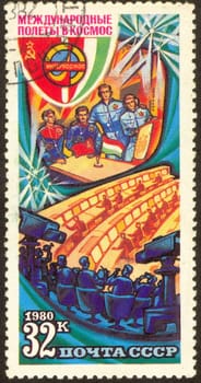 The Intercosmos was a space exploration program run by the Soviet Union to allow members from military forces of allied Warsaw Pact countries to participate in manned and unmanned space exploration missions.