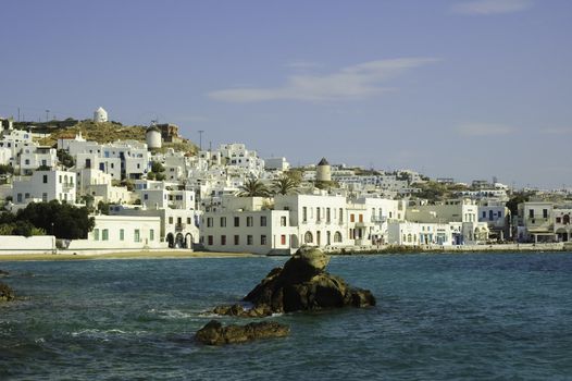 Mykonos harbor