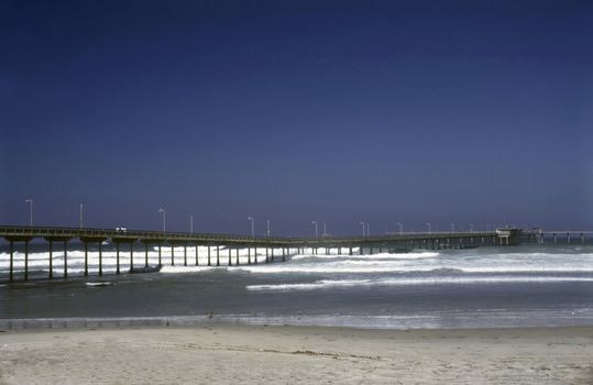 Pier in California 