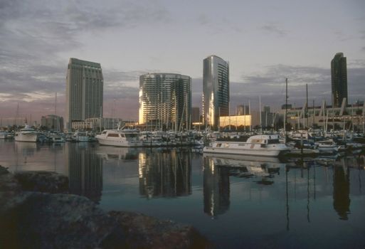 Harbor Emarcadero in San Diego, California