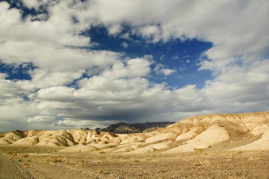 Desert scene in Death Valley National Park, California