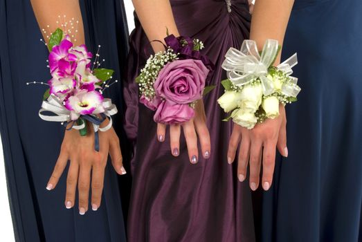 Prom corsages 