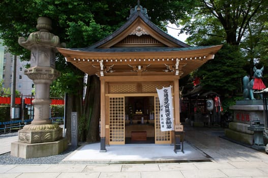 A little house of prayer in Tokyo.