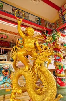 Sculpture of Naja in Temple