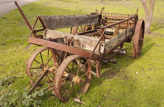 Old farm machinery