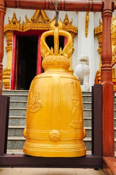 Golden bell at temple