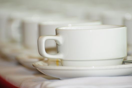 white coffee cup