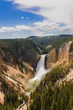 Upper Yellowstone falls