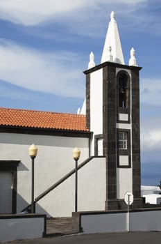 Church of St. Antao in Ribeirinha, Pico islnd, Azores