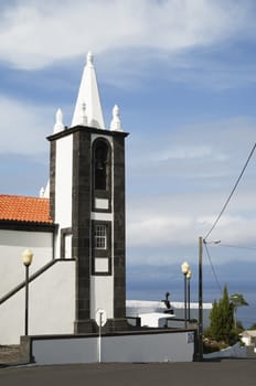 Church of St. Antao in Ribeirinha, Pico islnd, Azores