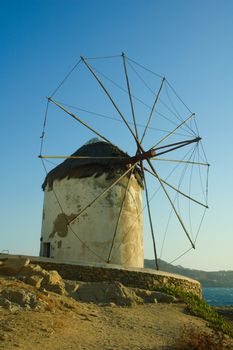 Greek island of Mykonos