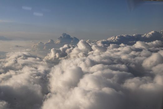 Looking DOWN at clouds from a jet (10MP camera)