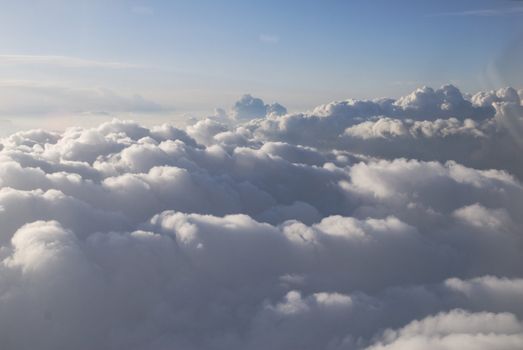 Looking DOWN at clouds from a jet (10MP camera)