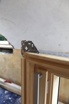 Roof window mounting for installation