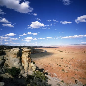 Desert scenery in Utah