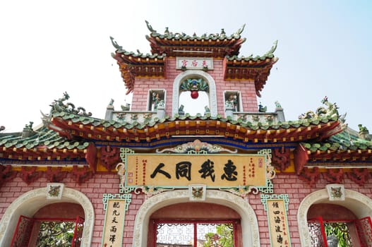 Chinese Temple in Hoi an, Vietnam