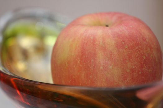 Close up of a Red Apple.